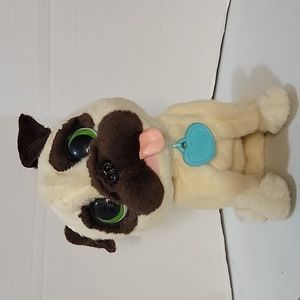 FurReal Friends JJ My Jumpin Pug Puppy Pet Dog Interactive Toy Plush 10